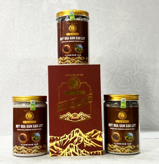 Bột hoa sâm gạo lứt
