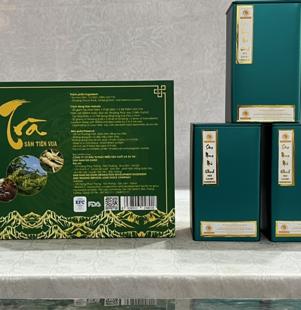 Trà sâm tiến vua